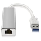 Conversor de Adaptador de Rede Aisens RJ45 para USB 3.0 Gigabit 10/100/1000 Mbps - Cor Prata - Aisens A106-0049