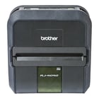 Impressora portátil com conexão USB e WiFi, de até 4 polegadas de largura, para etiquetas e talões. Não inclui adaptador de corrente nem bateria, devem ser adquiridos em separado - Brother RJ-4040