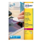 Etiquetas Segurança 45.7x21.2 Poliester Avery 20Folhasx48=960un - Avery AVE6113-20