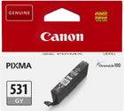 Tinteiro Original Canon CLI531 Cinzento - 6122C001/CLI531GY - Canon 6122C001