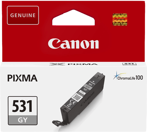 Tinteiro Original Canon CLI531 Cinzento - 6122C001/CLI531GY - Canon 6122C001