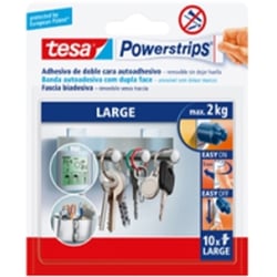 Recarga Tiras Gancho Tesa Powerstrips 50mmx20mm 10un - Tesa 15658060