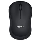 Logitech B220 Silent Wireless USB 1000dpi Mouse - Silencioso - 3 botões - Uso ambidestro - Preto - Logitech 910-004881