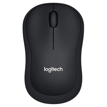 Logitech B220 Silent Wireless USB 1000dpi Mouse - Silencioso - 3 botões - Uso ambidestro - Preto - Logitech 910-004881
