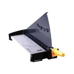 Guilhotina Fellowes Fusion formato A3 - Capacidade 10 folhas - Compartimento de corte 460 mm - Chapa de aço inoxidável - Guias de corte retas para cortes angulares - Fellowes 5410901
