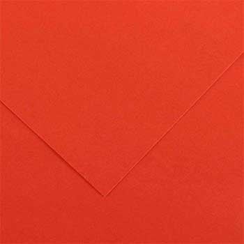 Cartolina 50x65cm Tomate 185g 1 Folha Canson - Canson 17240227