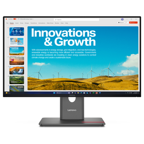 LENOVO ThinkVision P24QD-40 23.8inch 2560x1440 IPS 120Hz USB-C docking 140W Daisy Chain KVM/eKVM Factory calibrated panel Mirror - Lenovo 64B1GAT1EU