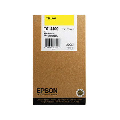 Tinteiro amarelo original Epson T6144 - C13T614400 - Epson C13T614400