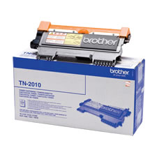 Toner Preto. Duração estimada: 1.000 páginas segundo ISO/IEC 19752 - Brother TN2010