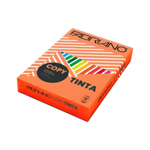 Papel Fotocopia Laranja Intenso Copy Tinta F685 A4 80gr 1x500Fls - Fabriano 1801225