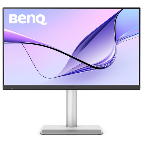MA270S - 27" LED IPS (5120x2880), 16:9, 5 ms, 450 nits, 2000:1, HDR10, VESA DisplayHDR 400, 2x HDMI, 2x Thunderbolt 4, 2x USB-C, 2x USB-A - prateado - BenQ 9H.LNYLA.TBE