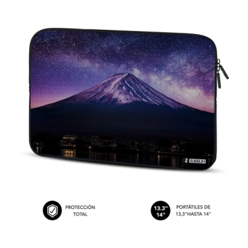 Bolsa de neoprene para portátil Subblim Trendy 13,3" a 14" - Resistente a choques e quedas - Várias cores - Subblim SUBLS-SKIN100