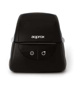 Impressora térmica de etiquetas Approx - Resolução 203dpi - Velocidade 102mm/s - USB e porta série (RS232) - Approx 147184