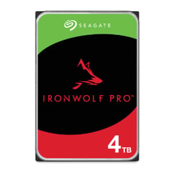 SEAGATE HDD 3.5" 4TB IRONWOLF PRO SATA 6G - Seagate ST4000NT001