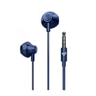 Energy Sistem Auriculares de Boton - Aislamiento Acustico - Microfono Integrado - Control de Reproduccion - Conector Jack 3.5 mm - Cable 120 cm - Color Azul - Energy Sistem 298702