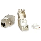 EQUIP CAT.6 KEYSTONE JACK SHIELDED TOOL LESS SET OF 8PCS - Equip 767213