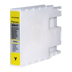Cartucho de tinta de pigmento amarelo Epson T9084 genérico - substitui C13T908440 - Epson EI-T9084(PG)
