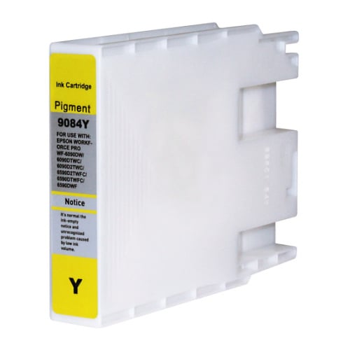 Cartucho de tinta de pigmento amarelo Epson T9084 genérico - substitui C13T908440 - Epson EI-T9084(PG)