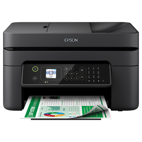Epson WorkForce WF-2840DWF, Jato de tinta, Impressão a cores, 5760 x 1440 DPI, A4, Impressão directa, Preto - Epson C11CG30406
