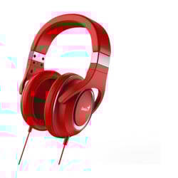 Auriculares HS-610 WIRELESS GU-170005 RED + rato - Genius 31710010402