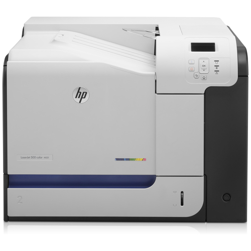 HP LaserJet Enterprise 500 color M551n, Laser, Cor, 1200 x 1200 DPI, A4, 32 ppm, Pronto para trabalhar em rede - HP CF081A