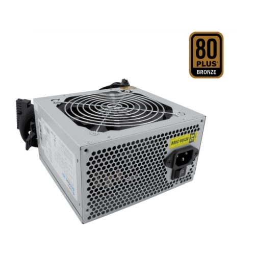Fonte de alimentação Coolbox ECO-500 ATX - 80+ Bronze - 300W - Eficiência energética - Formato a granel - Cor cinzenta - Coolbox 298467