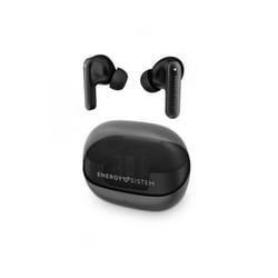 Energy Sistem Auriculares ANC -30dB - Quad Mic - Bluetooth 5.4 - 25h Autonomia - IPX4 - Plastico Reciclado - Color Negro - Energy Sistem 298732