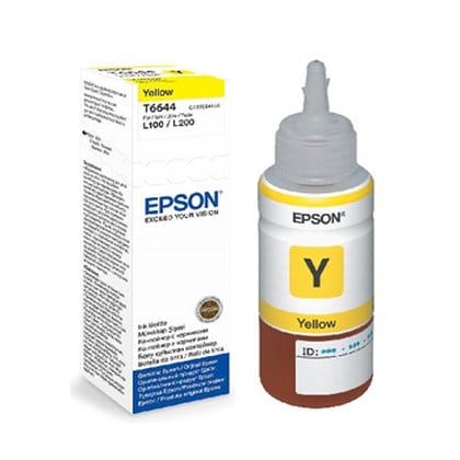 Frasco de tinta original amarelo Epson T6644 - C13T664440 - Epson C13T664440