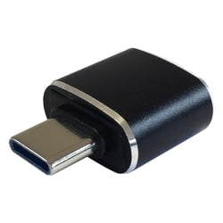 Aisens Mini Adaptador USB 3.1 Gen2 10Gbps 3A - Tipo USB-C/M-A/H - Preto - Aisens A108-0369