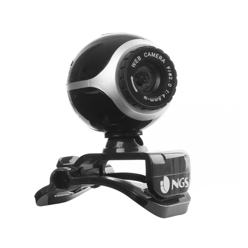 Câmara Web NGS XpressCam 300 8MP - Microfone incorporado - USB, tomada de 3,5 mm - NGS XPRESSCAM300
