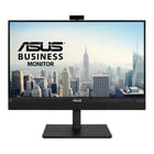 Monitor Asus 23.8" LED IPS FullHD 1080p - 5ms de resposta - Ajustável em altura, inclinação e rotação - Webcam, altifalantes incorporados - 178º de ângulo de visão - 16:9 - USB-A, USB-C, HDMI, DisplayPort - VESA 100x100mm - Asus BE24ECSNK