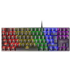 Teclado MARS GAMING MK80 MECHANICAL TKL KEYBOARD, FRGB CHROMA, ANTI-DUST RED, BLACK, PORTUGUESE - Mars Gaming MK80RPT