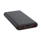 XO PR126 Powerbank 10000mAh - 2x USB-A, 1x USB-C - Entradas microUSB, USB-C - Carregamento rápido - Robusto - XO 170701