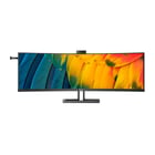 PHILIPS MONITOR VA 45" (44.5) 32:9 CURVO DQHD HDMI DP USB-C COLUNAS WEBCAM HAS - Philips 45B1U6900CH/00