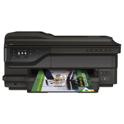 HP OfficeJet 7612, Jato de tinta térmico, Impressão a cores, 4800 x 1200 DPI, A3+, Impressão directa, Preto - HP G1X85ARFB