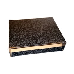 Caixa p/Pasta Arquivo L80 Cartao Micro Marmoreado Preto 350x290 (Caixa para Pasta #1701071) - Outras 1701073