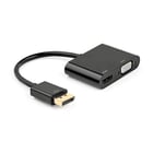 EWENT ADAPTADOR DISPLAYPORT PARA HDMI 4K E VGA FHD - Ewent EC1457