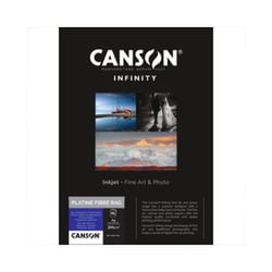 Papel A4 310g Canson Infinity Platine Fibre Rag 100% Algodão Platina 10Fls - Canson 1236211035