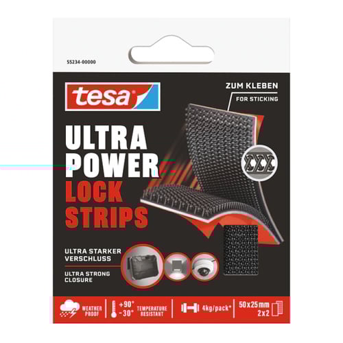 Tiras Fixação 50mmx25mm Tesa Ultra Power Lock 4un - Tesa 1561100