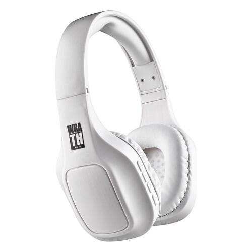 Auscultadores NGS Artica Wrath Bluetooth 5.1 com microfone - Banda para a cabeça ajustável - Auscultadores almofadados - Autonomia até 12h - Leve - Cor branca - NGS ARTICAWRATHWHITE