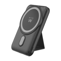 Ewent EW1162 Powerbank Magsafe 10000mAH 22.5W PD e QC - USB-C, USB-A - Cor preta - Ewent EW1162