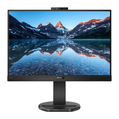 PHILIPS MONITOR IPS 24"(23.8) HDMI USB-C DOCKING COLUNAS WEBCAM HAS PIVOT 243B9H - Philips 243B9H/00
