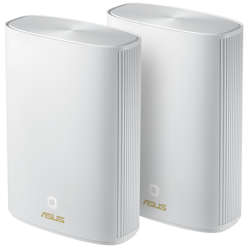 ZenWiFi AX Hybrid (XP4) (2pk White) - AX1800 Dual-band Powerline Hybrid Mesh WiFi 6 System - Asus 90IG05T0-BM9110