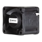 Ventoinha de 40 mm de esfera dupla para servidor Unykach - Velocidade máxima 6000rpm - Conector de 4 pinos com controlo de temperatura - Cor preta - Preto. 6000rpm - Conector de 4 pinos com controlo de temperatura - Cor Preta - Unykach 300632