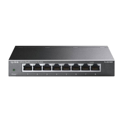 TP-Link Switch de secretária Multi-Gigabit de 8 portas a 2,5 G - TP-Link TL-SG108-M2