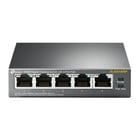 Switch TP-Link Secretária - 5 portas Gigabit com 4 portas PoE - TP-Link TL-SG1005P