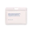 Porta Nomes Horizontal 85x54mm Transparente 1un - Outras 19025842