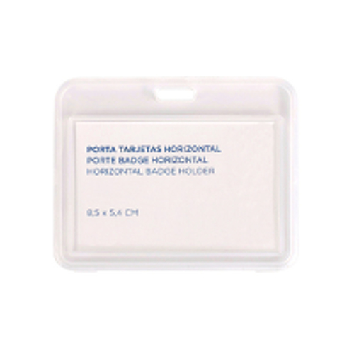 Porta Nomes Horizontal 85x54mm Transparente 1un - Outras 19025842