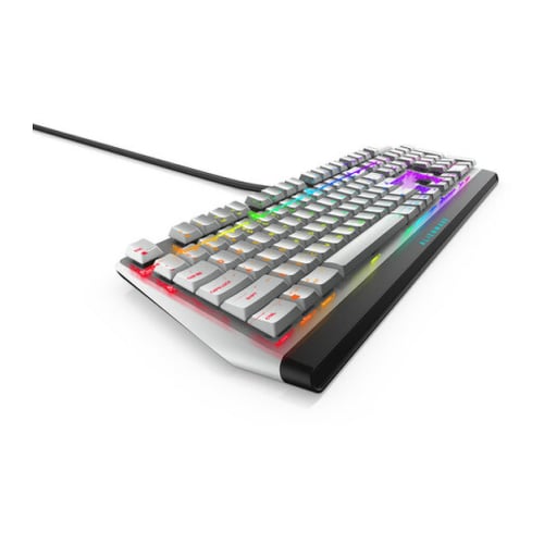 DELL KEYBOARD ALIENWARE 510K AW510K LUNAR LIGHT 1Y - Dell AW510K-W-WW