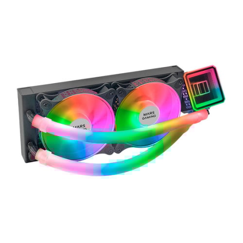 MARS GAMING WATERCOOLING ML ULTRA 240 FULL ARGB 500W TDP BLACK - Mars Gaming MLULTRA240